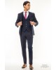 Κοστούμι Italian Job μπλε SLIM FIT