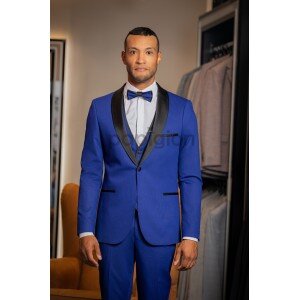 Κοστούμι Vittorio Smokin μπλε ρουά Κοστούμι Vittorio Smokin μπλε ρουά