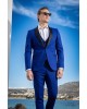 Κοστούμι Vittorio Smokin μπλε ρουά SLIM FIT