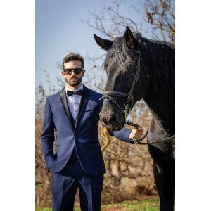 Κοστούμι Vittorio Smokin μπλε Κοστούμι Vittorio Smokin μπλε