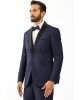 Κοστούμι Vittorio Smokin μπλε SLIM FIT