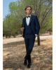 Κοστούμι Guy Laroche Homme μπλε SLIM FIT