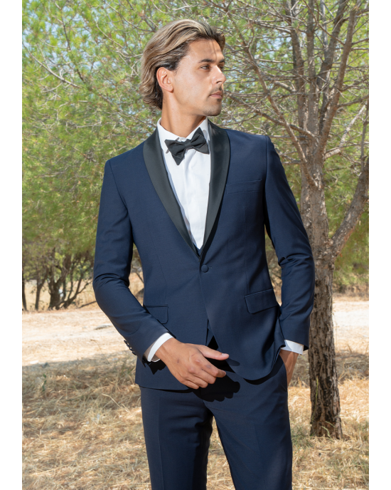 Κοστούμι Guy Laroche Homme μπλε SLIM FIT