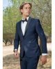 Κοστούμι Guy Laroche Homme μπλε SLIM FIT