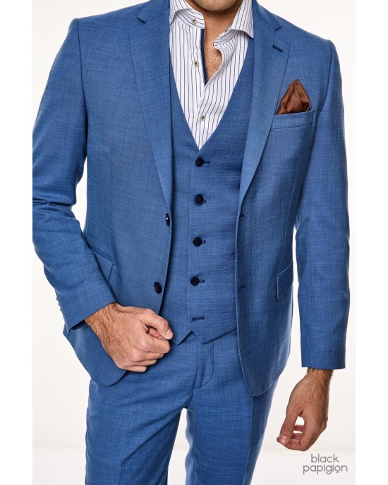 Κοστούμι Artisti Italiani μπλε SLIM FIT