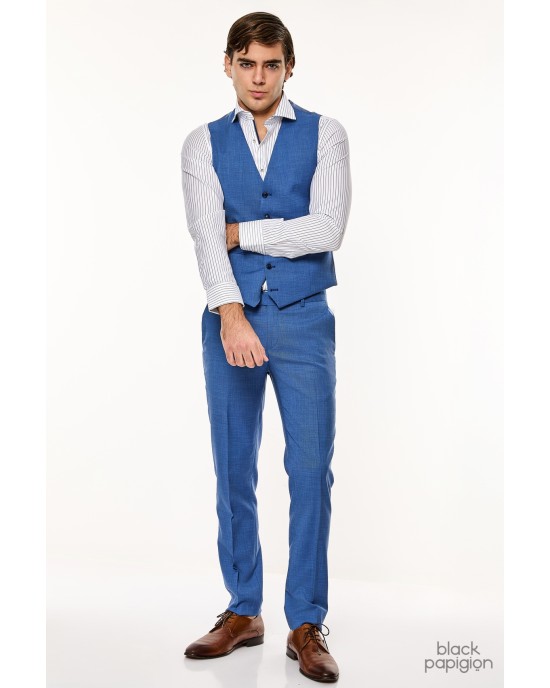 Κοστούμι Artisti Italiani μπλε SLIM FIT