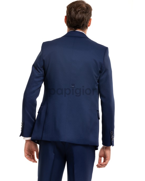 Κοστούμι Black Papigion μπλε SLIM FIT