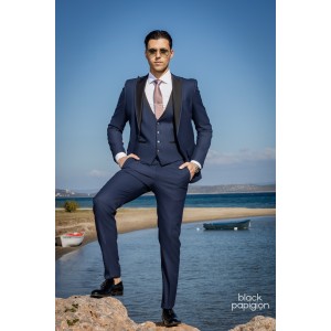 Κοστούμι 19V69 Italia Versace Abbigliamento Domenico μπλε Κοστούμι 19V69 Italia Versace Abbigliamento Domenico μπλε