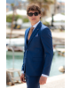 Κοστούμι Vittorio Roma μπλε SLIM FIT