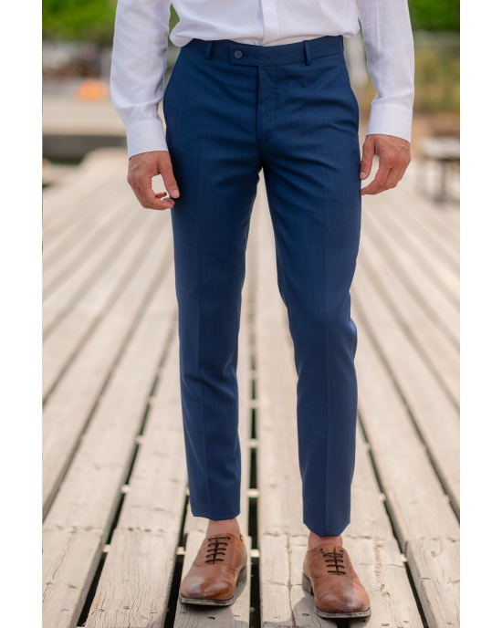 Κοστούμι Vittorio Roma μπλε SLIM FIT