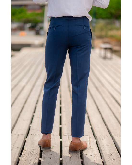 Κοστούμι Vittorio Roma μπλε SLIM FIT