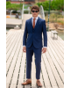 Κοστούμι Vittorio Juliano μπλε SLIM FIT