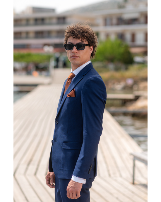 Κοστούμι Vittorio Juliano μπλε SLIM FIT