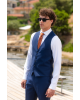 Κοστούμι Vittorio Juliano μπλε SLIM FIT