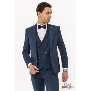 Κοστούμι 19V69 Italia Versace Abbigliamento Amadeo μπλε Κοστούμι 19V69 Italia Versace Abbigliamento Amadeo μπλε