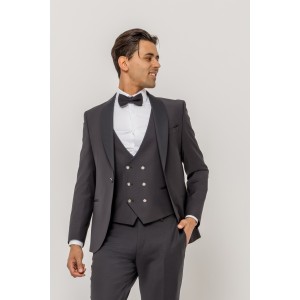 Κοστούμι 19V69 Italia Versace Abbigliamento Bruno μπλε