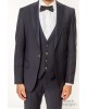 Κοστούμι 19V69 Italia Versace Abbigliamento Adriano μπλε SLIM FIT