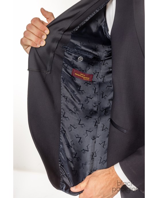 Κοστούμι 19V69 Italia Versace Abbigliamento Adriano μπλε SLIM FIT