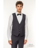 Κοστούμι 19V69 Italia Versace Abbigliamento Adriano μπλε SLIM FIT
