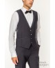Κοστούμι 19V69 Italia Versace Abbigliamento Adriano μπλε SLIM FIT