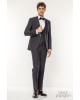Κοστούμι 19V69 Italia Versace Abbigliamento Adriano μπλε SLIM FIT