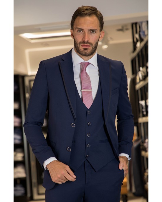 Κοστούμι Fabio Franco μπλε Κοστούμι Fabio Franco μπλε