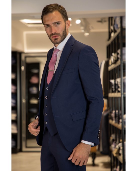 Κοστούμι Fabio Franco μπλε Κοστούμι Fabio Franco μπλε