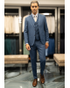 Κοστούμι Artisti Italiani μπλε SLIM FIT