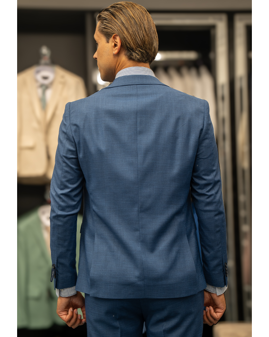 Κοστούμι Artisti Italiani μπλε SLIM FIT