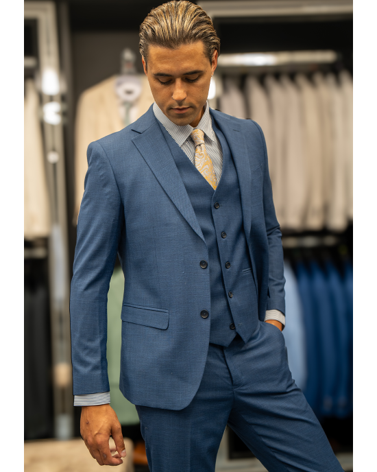 Κοστούμι Artisti Italiani μπλε SLIM FIT