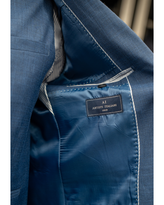 Κοστούμι Artisti Italiani μπλε SLIM FIT