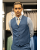 Κοστούμι Artisti Italiani μπλε SLIM FIT