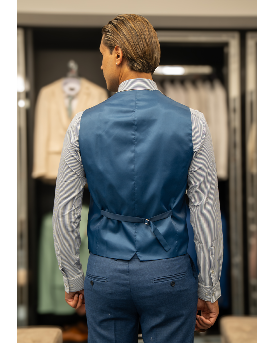 Κοστούμι Artisti Italiani μπλε SLIM FIT