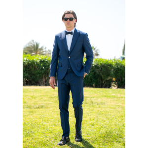Κοστούμι 19V69 Italia Versace Abbigliamento Antonio μπλε