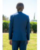 Κοστούμι 19V69 Italia Versace Abbigliamento Antonio μπλε SLIM FIT