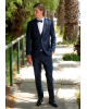 Κοστούμι 19V69 Italia Versace Abbigliamento Antonio μπλε SLIM FIT