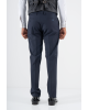 Κοστούμι 19V69 Italia Versace Abbigliamento Bruno Wool μπλε SLIM FIT