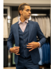 Κοστούμι Artisti Italiani μπλε SLIM FIT
