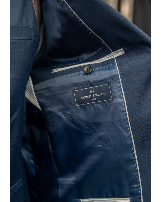 Κοστούμι Artisti Italiani μπλε SLIM FIT