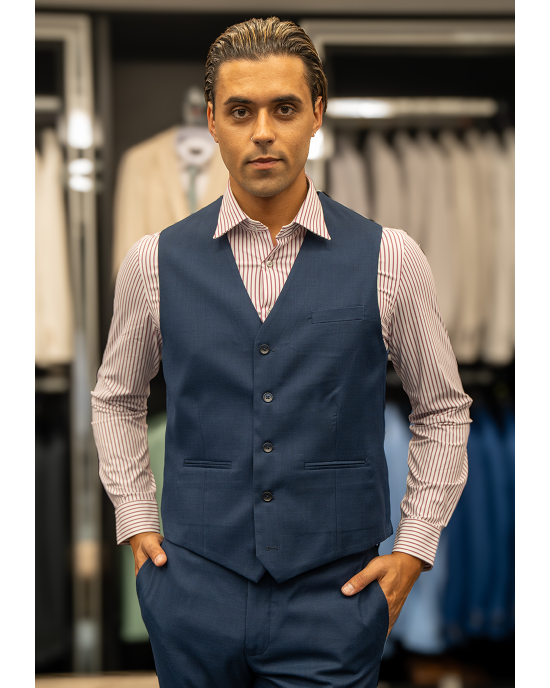 Κοστούμι Artisti Italiani μπλε SLIM FIT
