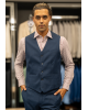 Κοστούμι Artisti Italiani μπλε SLIM FIT