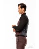 Κοστούμι Hugo μπορντό SLIM FIT