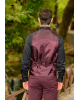 Κοστούμι Black Papigion μπορντό SLIM FIT