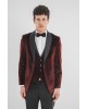 Κοστούμι Versace μπορντό SLIM FIT