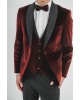 Κοστούμι Versace μπορντό SLIM FIT