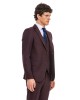Κοστούμι Black Papigion bordo SLIM FIT