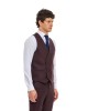 Κοστούμι Black Papigion bordo SLIM FIT