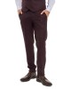Κοστούμι Black Papigion bordo SLIM FIT