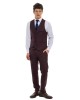 Κοστούμι Black Papigion bordo SLIM FIT