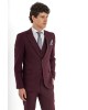 Κοστούμι Black Papigion p.bordo SLIM FIT